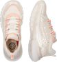 Braqeez 421270-596 Meisjes Lage Sneakers Beige Roze Leer Veters - Thumbnail 7