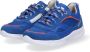 Braqeez 421340-423 Jongens Lage Sneakers Blauw Suède Veters - Thumbnail 3