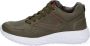 Braqeez 421930-569 Lage Sneakers Groen Nubuck Veters - Thumbnail 6