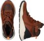 Braqeez 421982 513 Hoge Sneakers Bruin Leer Veters - Thumbnail 11