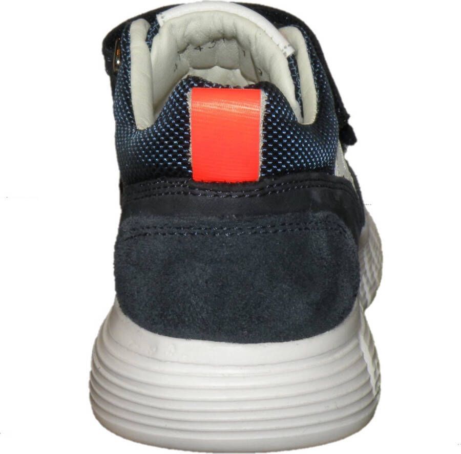 Braqeez 422431-129 Jongens Lage Sneakers Blauw Nubuck Klittenband - Foto 12