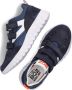 Braqeez 422431-129 Jongens Lage Sneakers Blauw Nubuck Klittenband - Thumbnail 7