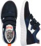 Braqeez 422431-129 Jongens Lage Sneakers Blauw Nubuck Klittenband - Thumbnail 10