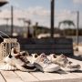 Braqeez Renee Run Lage Sneakers Beige Print Leer Veters - Thumbnail 6