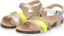 Braqeez Saar Spain Meisjes Sandalen Goud Geel Imitatieleer Gesp - Thumbnail 6