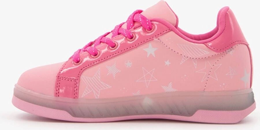 Breezy Rollers kinder sneakers met wieltjes roze Uitneembare zool Schoenen met wieltjes Rolschoenen