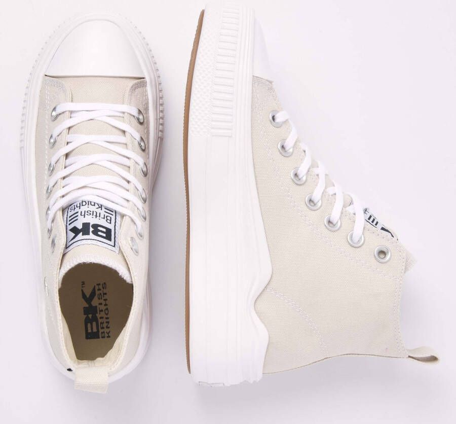 British Knights KAYA FLOW MID Dames sneakers hoog Beige - Foto 3