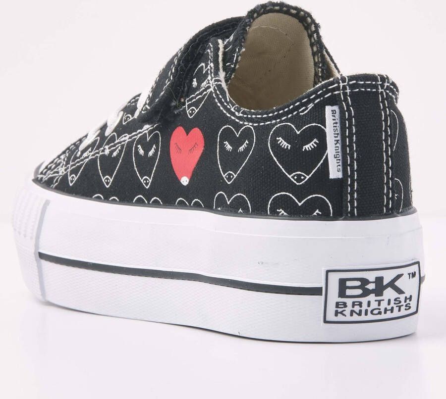 British Knights KAYA LOW Meisjes sneakers laag Zwart