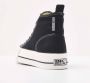 British Knights KAYA MID Dames sneakers hoog Zwart - Thumbnail 3