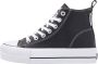 British Knights KAYA MID Dames sneakers hoog Zwart - Thumbnail 31