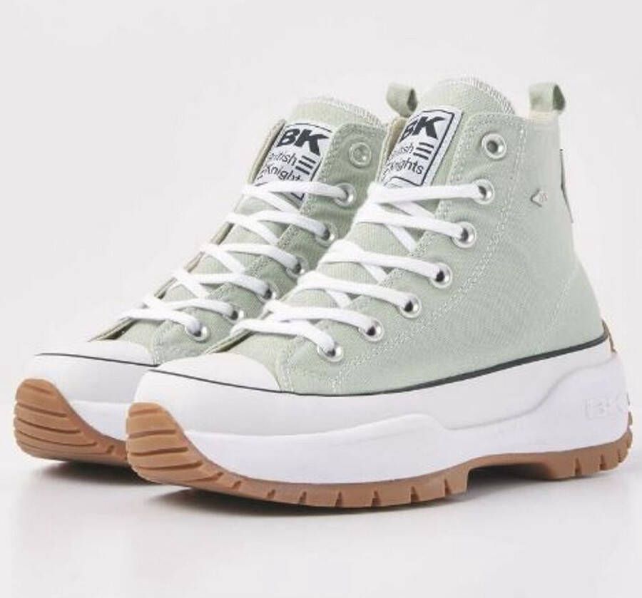 British Knights KAYA MID FLY Dames sneakers hoog Sage