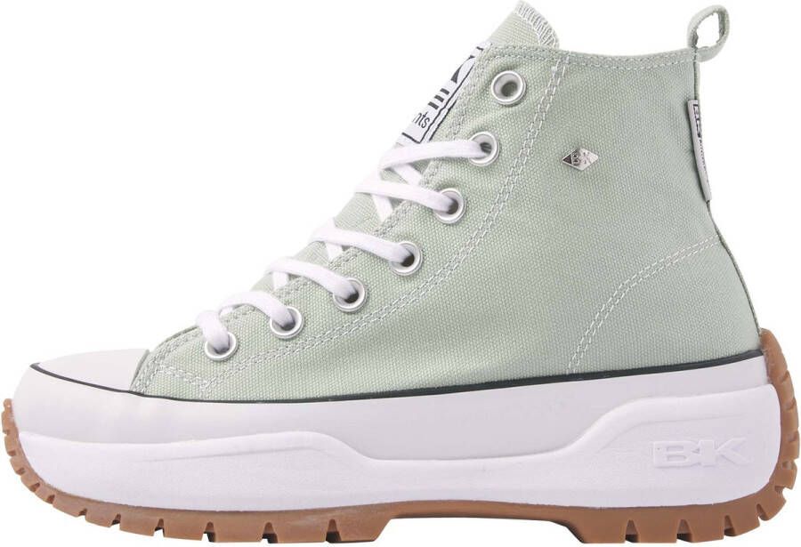 British Knights KAYA MID FLY Dames sneakers hoog Sage