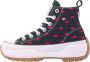 British Knights KAYA MID FLY Dames sneakers hoog Zwart - Thumbnail 2