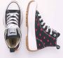 British Knights KAYA MID FLY Dames sneakers hoog Zwart - Thumbnail 6