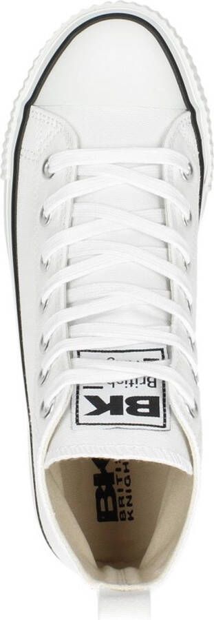 British Knights Kaya Mid Women Canvas Sneakers Wit