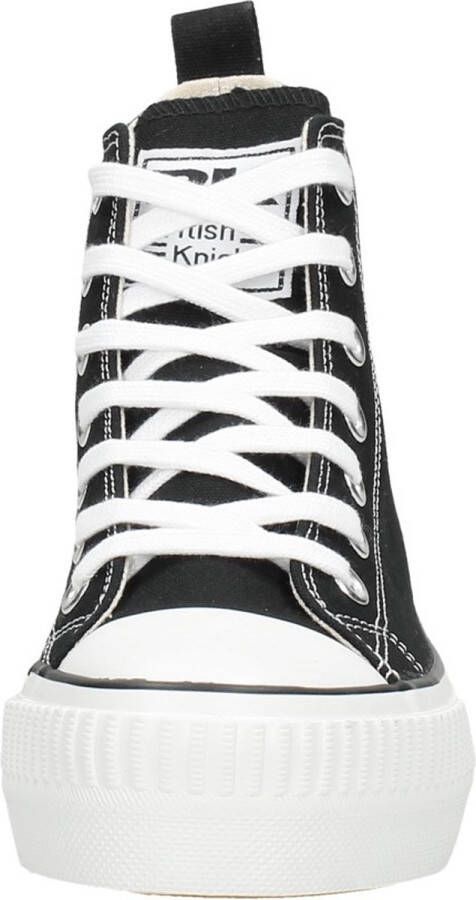 British Knights Kaya Mid Women Zwarte Sneakers Canvas