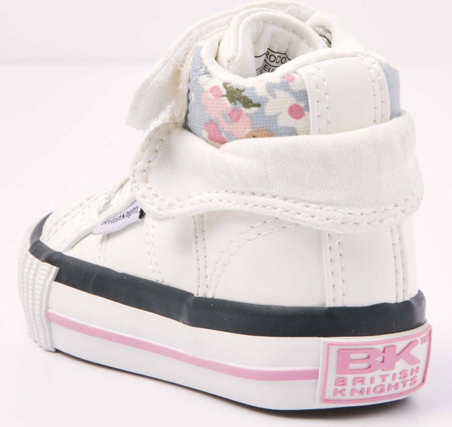 British Knights ROCO Baby meisjes sneakers hoog Wit