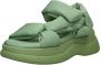 Bronx Groene Chunky Sandalen Bru-Te Stijl Green Dames - Thumbnail 15