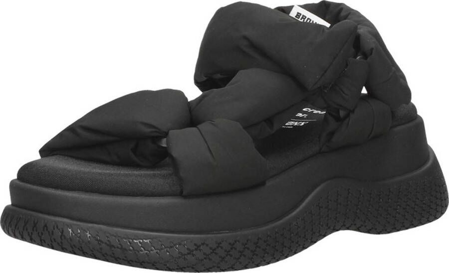 Bronx Bru-te Sandalen Dames Zwart