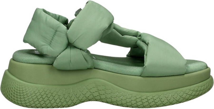 Bronx Bru-Te Sandalen Plat groen