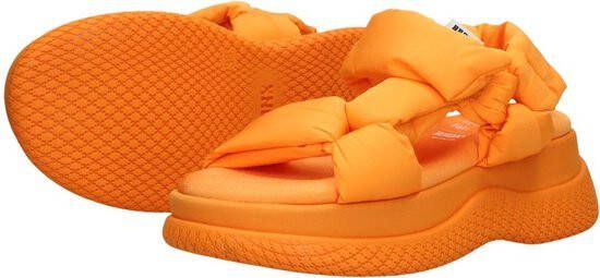 Bronx Bru-Te Sandalen Plat oranje