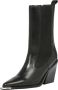 Bronx Evi ann 47427 Enkelboots Enkellaarsjes Dames Zwart - Thumbnail 9