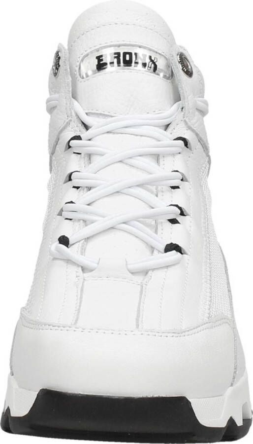 Bronx Epic 47410 Hoge sneakers Leren Sneaker Dames Wit - Foto 12