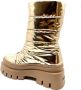 Bronx Evi ann Front Zip 47379 Enkelboots Enkellaarsjes Dames Goud - Thumbnail 9