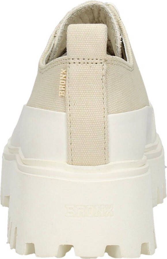 Bronx Groov-y Veterschoenen Laag beige