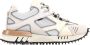 Bruin Tinten Ha-cker 66430 Lage sneakers Leren Sneaker Dames Beige - Thumbnail 12