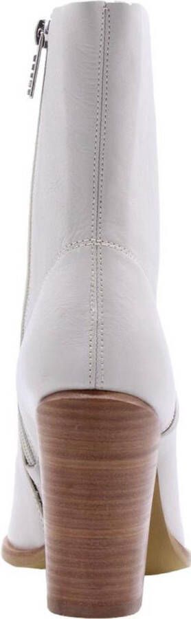 Bronx Next Americana 34263 Enkellaarsjes Enkelboots met rits Dames Beige