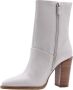 Bruin Tinten Next Americana 34263 Enkellaarsjes Enkelboots met rits Dames Beige - Thumbnail 7