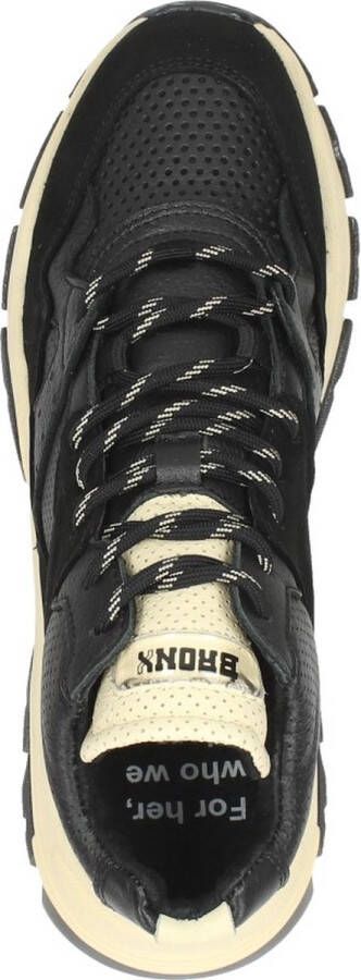 Bronx Zwarte Hoge Sneaker Tayke-over 47309 - Foto 7