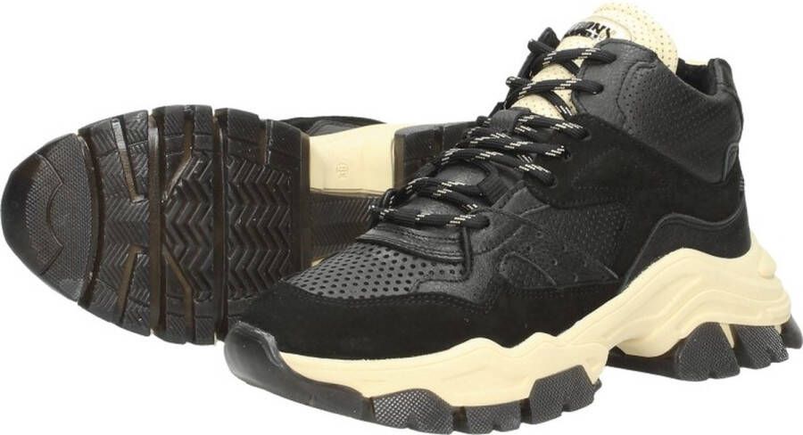 Bronx Zwarte Hoge Sneaker Tayke-over 47309 - Foto 8