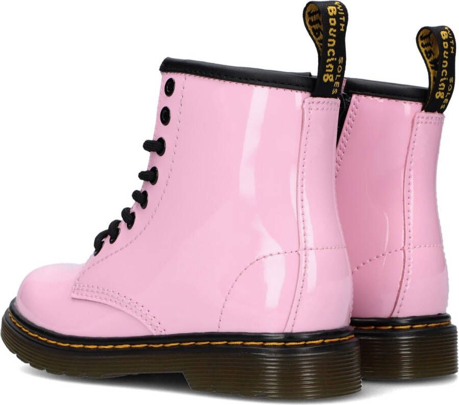 Bruin Tinten Dr Martens 1460 K Veterboots Laarzen Met Veters Meisjes Roze