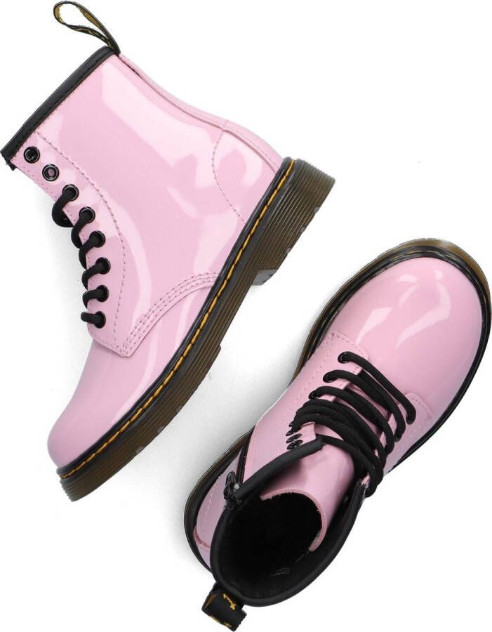 Bruin Tinten Dr Martens 1460 K Veterboots Laarzen Met Veters Meisjes Roze