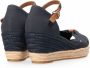 TOMMY HILFIGER Espadrilles Dames Basic Open Toe Mid Wedge Maat: 40 Materiaal: Canvas Kleur: Blauw - Thumbnail 13