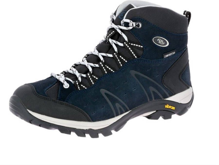 Brütting Wandelschoenen Mount Bona High Heren Suède Navy