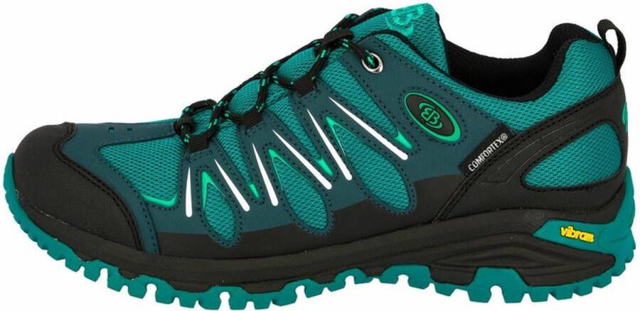 Brütting wandelschoenen voor dames Expedition Petrol blauw- Zwart