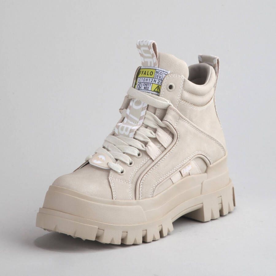 Buffalo Aspha Nc Mid Fashion sneakers Schoenen beige maat: 40 beschikbare maaten:40 - Foto 6