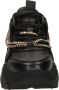 Buffalo Sneakers Binary Chain Vegan 1630539 Blk Zwart Dames - Thumbnail 11