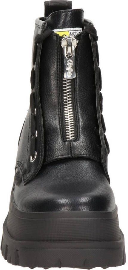 Buffalo Aspha Zip Laarzen Zwart 1622070 Black Dames - Foto 6