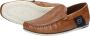 Bugatti Chesley leren mocassins cognac - Thumbnail 12