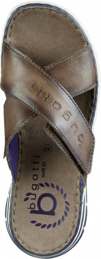 Bugatti Dario slippers cognac