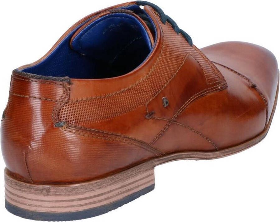 Bugatti Heren Veterschoenen Cognac