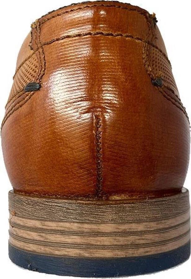 Bugatti Heren Veterschoenen Cognac