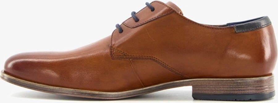 Bugatti Leagro veterschoenen cognac