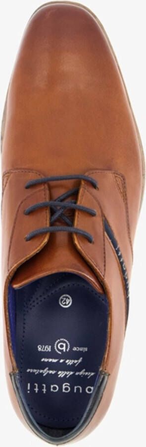 Bugatti Leagro veterschoenen cognac