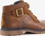 Bugatti leren heren veterboots Cognac Echt leer - Thumbnail 3