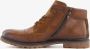 Bugatti leren heren veterboots Cognac Echt leer - Thumbnail 7